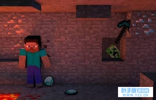 《我的世界》谁说挖矿不能垂直挖,老司机永