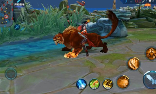 王者荣耀 3D视角下女英雄都可以有坐骑了 花