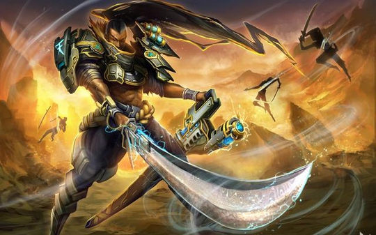 橘右京宫本亚瑟花木兰没有蓝条的原因是什么