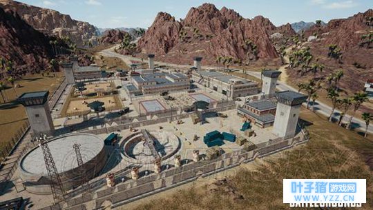 绝地求生沙漠练枪位置,沙漠地图钢枪位置推