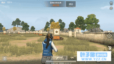 荒野行动:史上最全枪法教学,学会萌新秒变