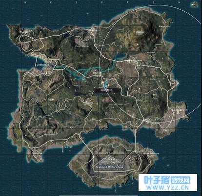 绝地求生里面老地图里面的隐藏高资源点,养