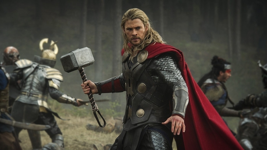 <body>THOR: THE DARK WORLD RELEASE DATE: Nov. 8, 2013 CINEMASCORE: A- TOMATOMETER: 66% BOX OFFICE: $206,362,140 In terms of reviews, Thor: The Dark World is the low point of the MCU. However, it managed to outdo its predecessor in terms of both CinemaScore rating and box office gross.<br /></body>