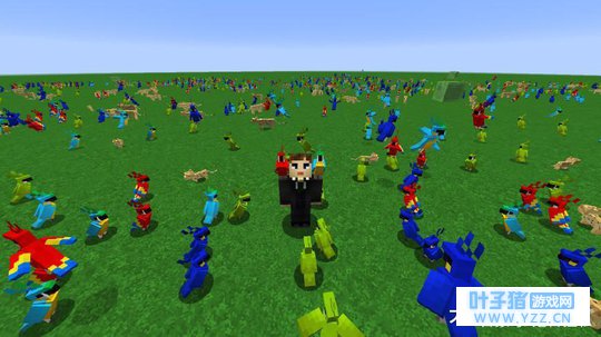 《我的世界》中的飞行生物, 没翅膀的飞最高