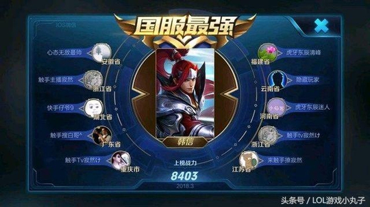 王者荣耀:看看这4位国服最强,他们为什么