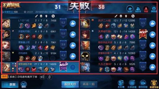 王者荣耀四张图告诉你什么叫一打九 王者100