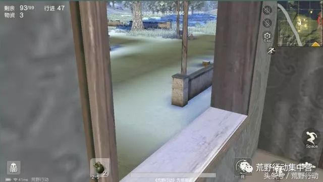 荒野行动最神奇的点位,被淘汰了都不知道敌