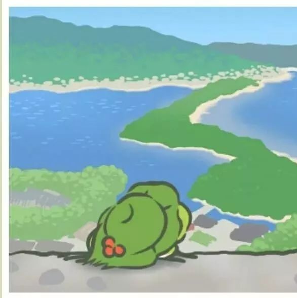 蛙儿子两张图告诉你,一人旅行和两人旅行的