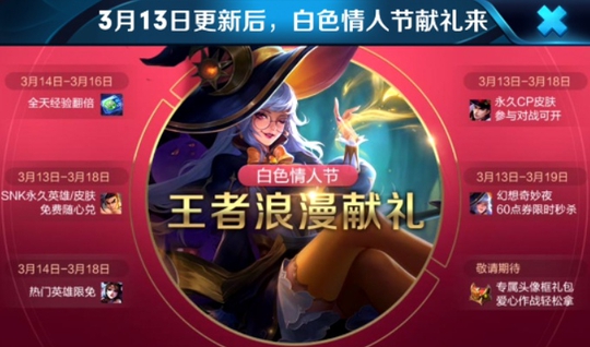 王者荣耀13号更新预告,霸王丸和圣诞皮肤免