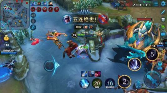 王者荣耀:连招最炫酷的英雄,她一套能打出