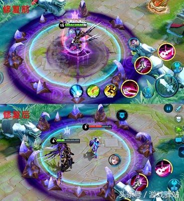 王者荣耀:天魔缭乱新旧特效对比,教你如何