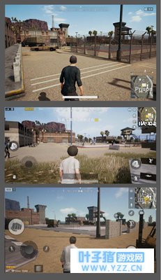 《刺激战场》和《全军出击》沙漠图比照,影