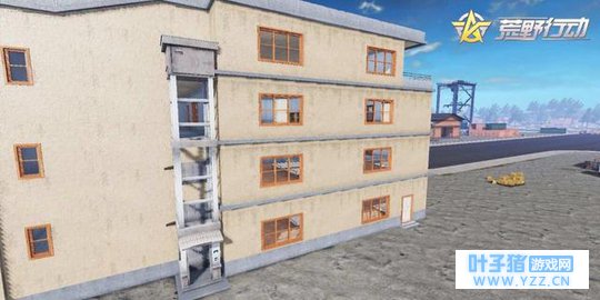 《荒野行动》:电梯都给你准备好了,还不快