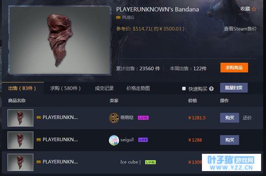 《绝地求生》绝版饰品价格跌入谷底:缩水四