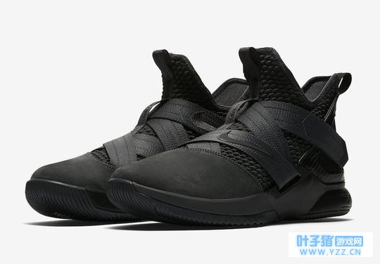 纯黑配色明日发售!全新 LeBron Soldier 12