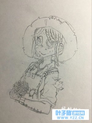 某小学生竟然挑战画《第五人格》园丁!(翻