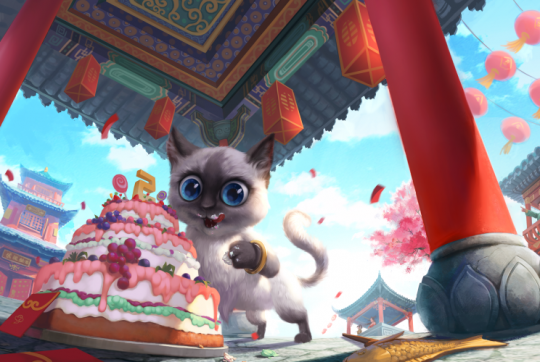 周年宠“白灵”原画首曝