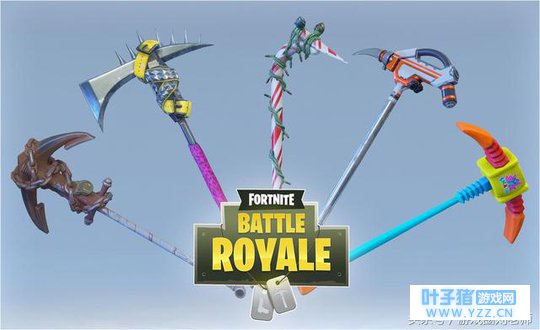 堡垒之夜设计师脑洞!各种诡异酷炫的锄头!