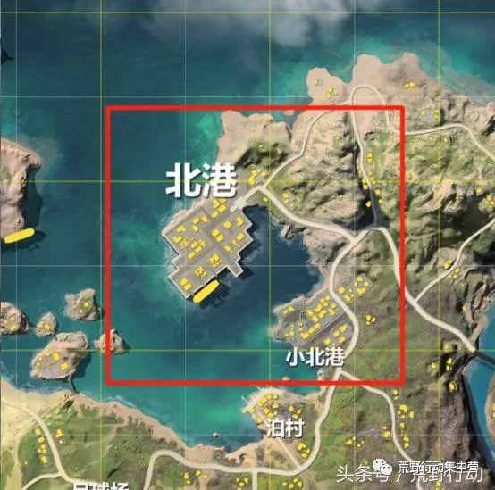 荒野行动:新图这地方被称为“小主城+小西