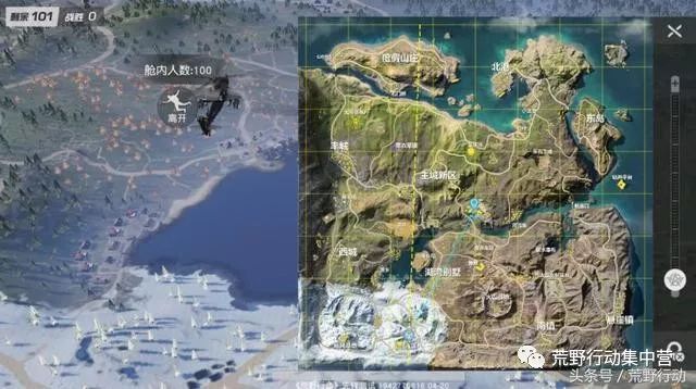 荒野行动:上可爬水管,下有防空洞,全地图