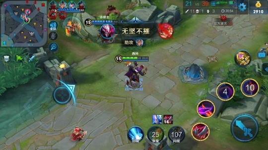 王者荣耀:干将莫邪打法教学,让你一拖四单