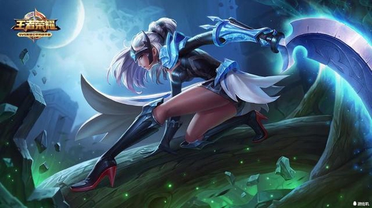 王者荣耀:露娜终于要有新皮肤了!摆脱至尊