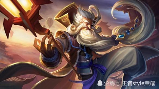 普攻都可以超神的4个英雄,老夫子第四,第