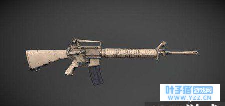 6399:绝地求生刺激战场m16a4战后遗物米黄