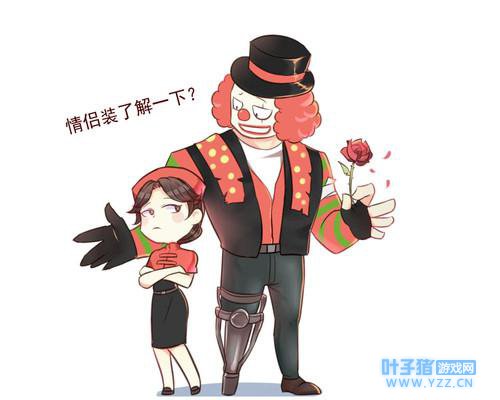 第五人格漫画:小丑裘克与艾米丽医生秀恩爱