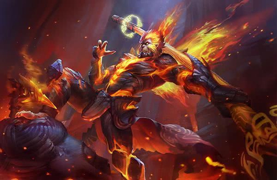 王者荣耀:哪个刺客出破军伤害最高?猴子不