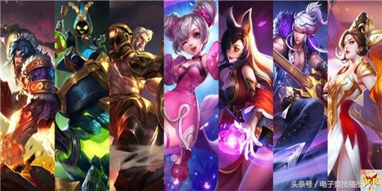 王者荣耀29号更新,7位英雄调整,2款皮肤返