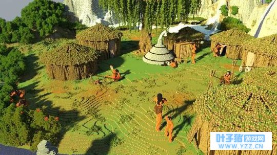 我的世界:国内大神仅用100小时还原人类进