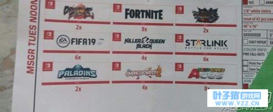 传《堡垒之夜》《龙珠斗士Z》将登陆任天堂S