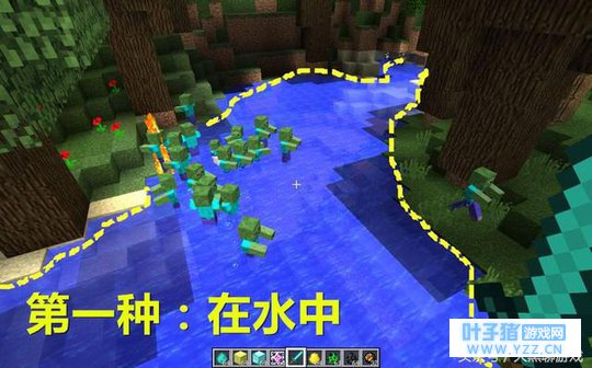 我的世界:僵尸在白天不燃烧?那是因为出现