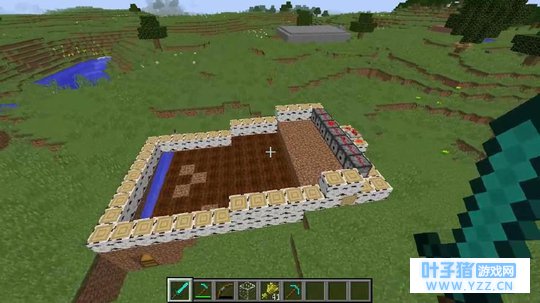 我的世界: MC里的奇葩玩法, 红石只能算低端