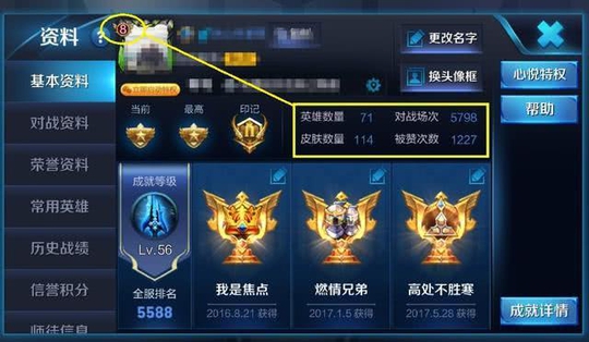 王者荣耀:史上最穷的V8玩家,皮肤数量却比