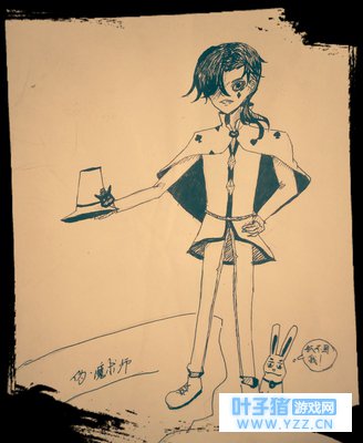 第五人格原创角色伪魔术师(求生者)