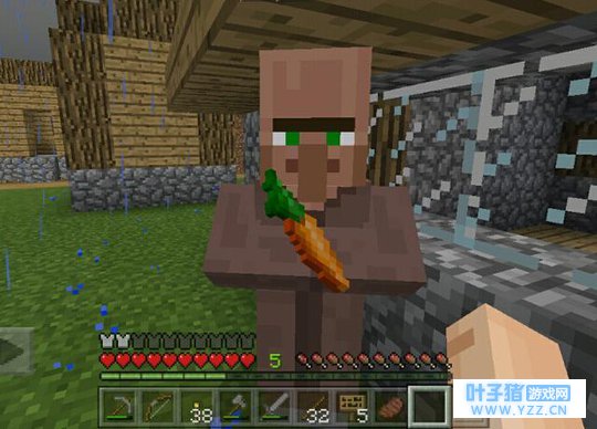 我的世界:玩家种小麦时发现不对劲 这村民