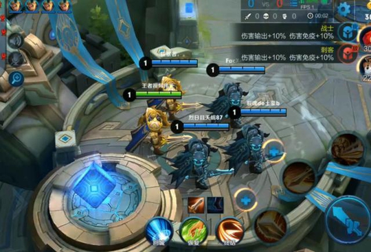 王者荣耀 五个免费英雄VS五个18888英雄 最