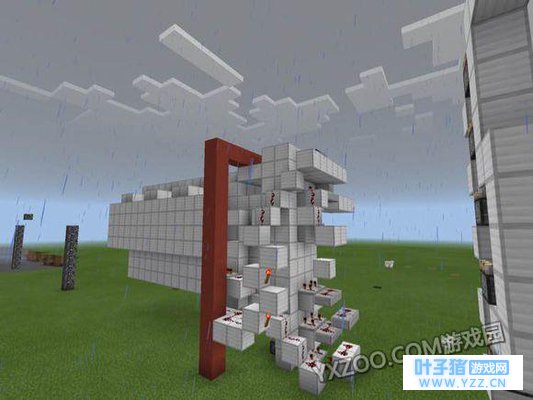 我的世界红石活塞电梯图文教程