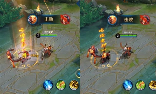 王者荣耀:孙悟空专属击败特效预览,击败后