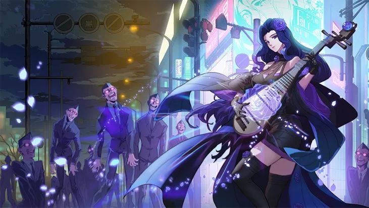 她的琴声自带香气!四大天王之「持国」本周