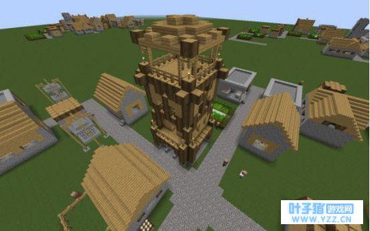 我的世界:游戏中的宝藏遗迹,地上都是金苹