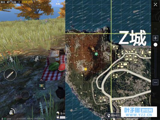 绝地求生刺激战场野餐点详细位置介绍