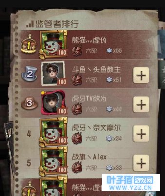 第五人格国服最强监管者熊猫虚伪,空军打不