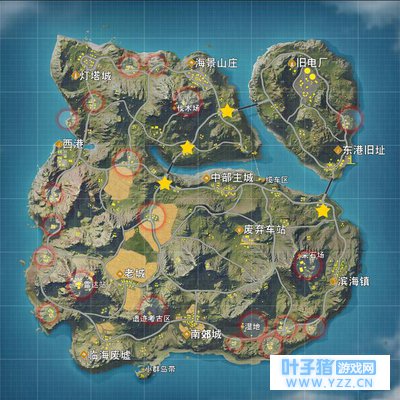 荒野行动打野教学,合理规划前进路线,吃鸡