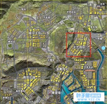 荒野行动:文艺青年都爱往这去?两步带你解