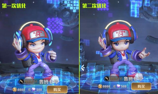 7款皮肤模型二次优化对比!小鲁班不敢笑了