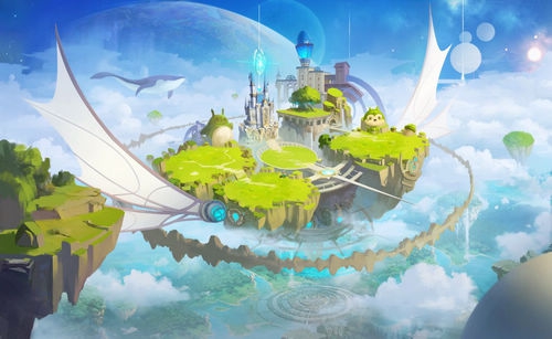 绝美天空之城 《星之召唤士》异次元大世界