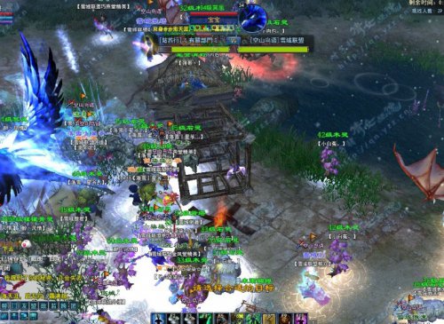 僵持过后,雪域顺利攻下中路